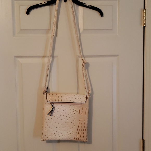 Womens Le Miel imitation ostrich cross body - Picture 2 of 6